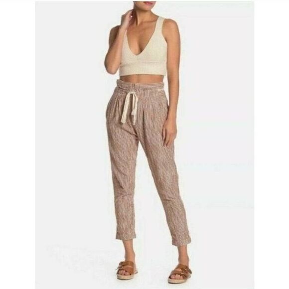 Free People Light At Sunrise Crop Pant - Picture 4 of 5